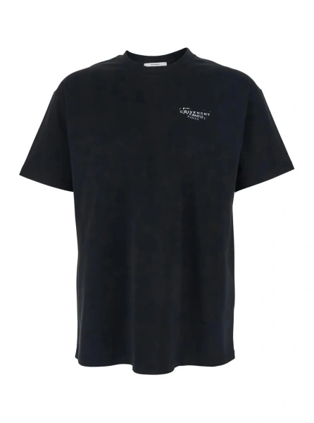 Tricou Givenchy negru din bumbac