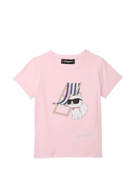Tricou Karl Lagerfeld roz