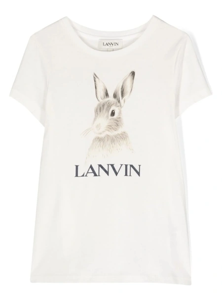Tricou Lanvin alb
