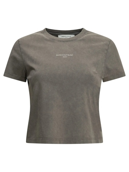Tricou MAISON KITSUNÉ "Faded" Crew-Neck T-Shirt