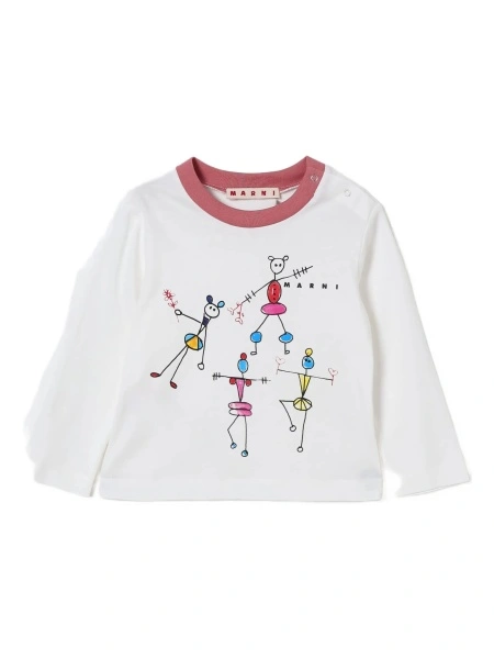Tricou Marni alb