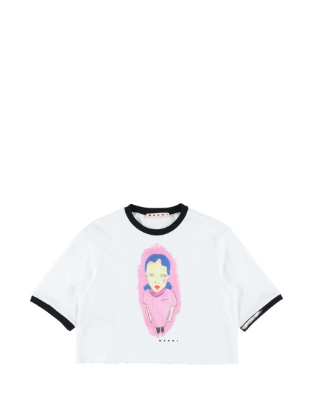 Tricou Marni alb