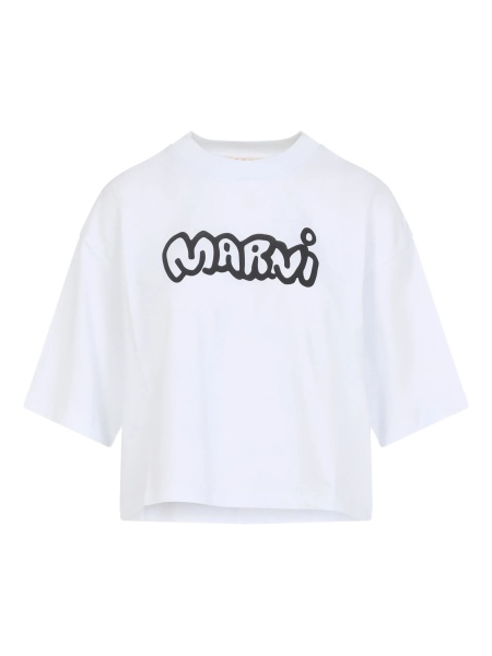 Tricou Marni alb