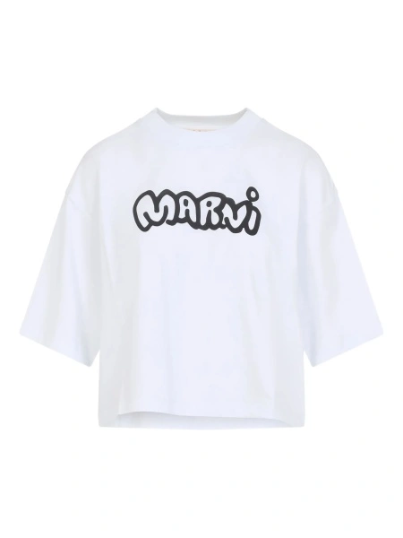 Tricou Marni alb