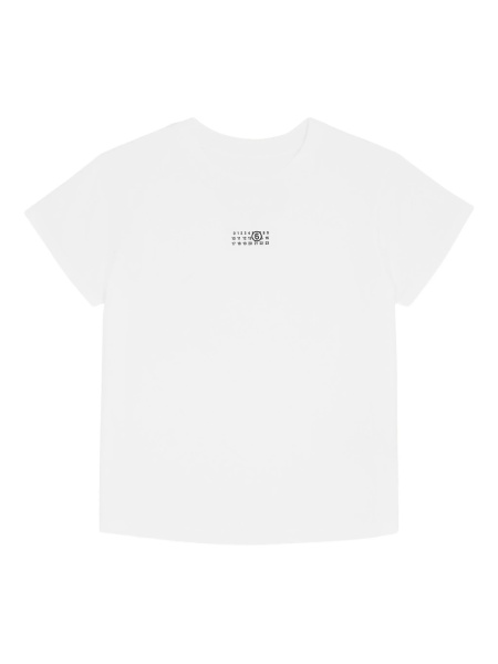Tricou MM6 Maison Margiela alb