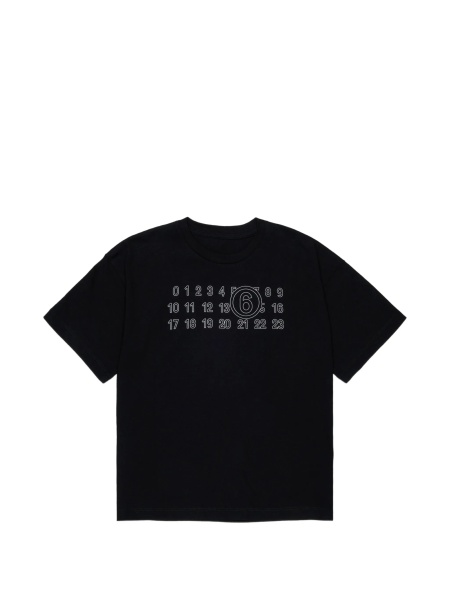 Tricou MM6 Maison Margiela negru