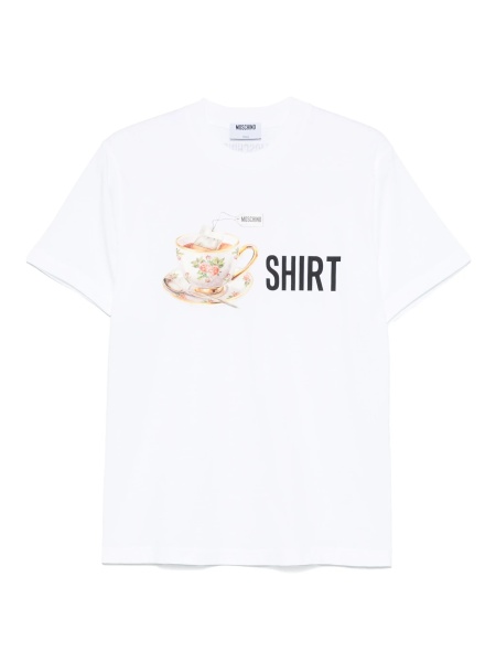 Tricou Moschino alb