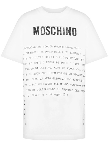 Tricou Moschino alb