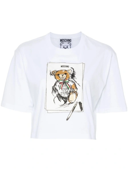 Tricou Moschino alb
