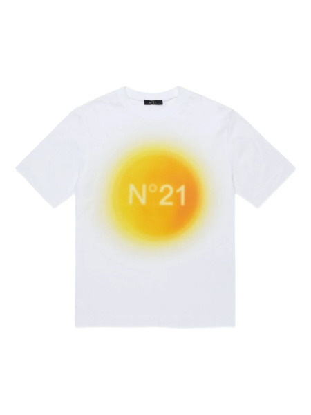 Tricou N°21 Kids alb