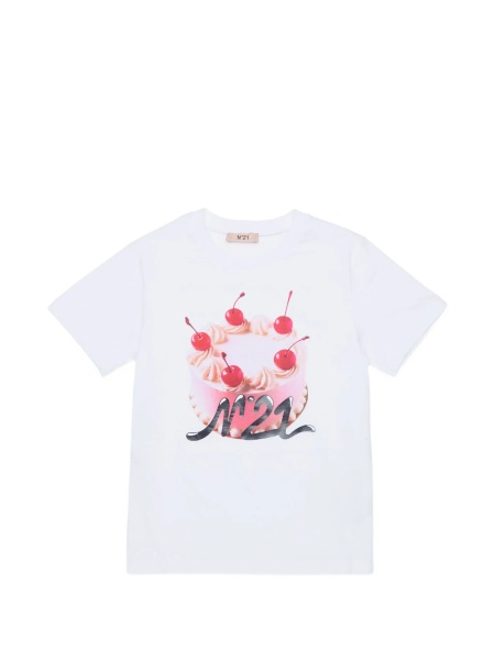 Tricou N°21 Kids alb