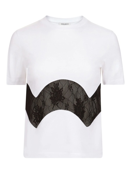 Tricou Nina Ricci alb