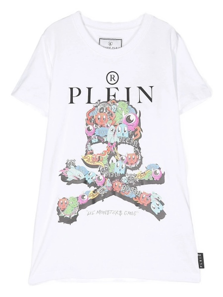 Tricou Philipp Plein alb