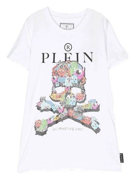 Tricou Philipp Plein alb