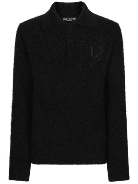Tricou Polo Dolce & Gabbana gri