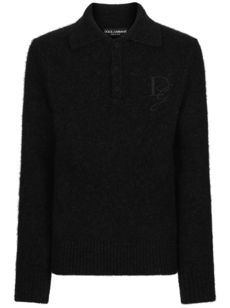 Tricou Polo Dolce & Gabbana gri