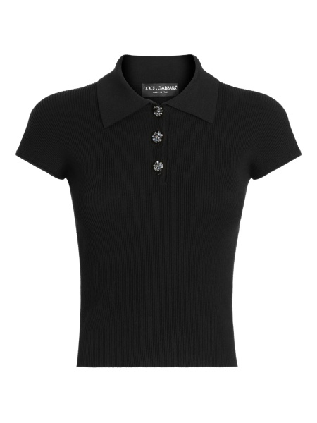 Tricou Polo Dolce & Gabbana negru