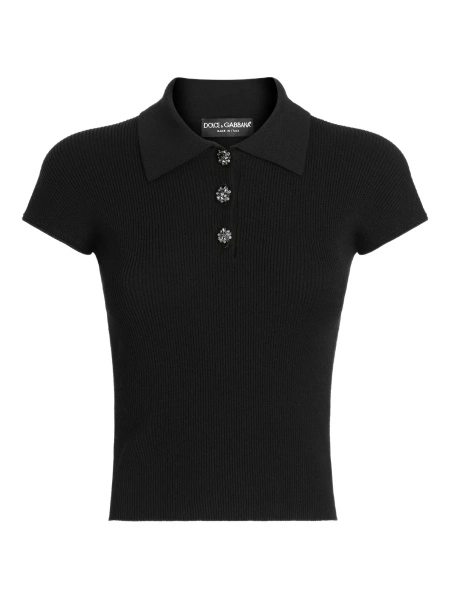 Tricou Polo Dolce & Gabbana negru