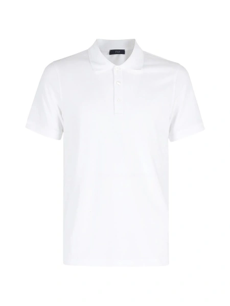 Tricou Polo Fay alb