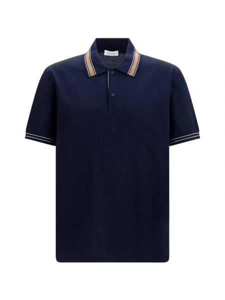 Tricou Polo Ferragamo albastru