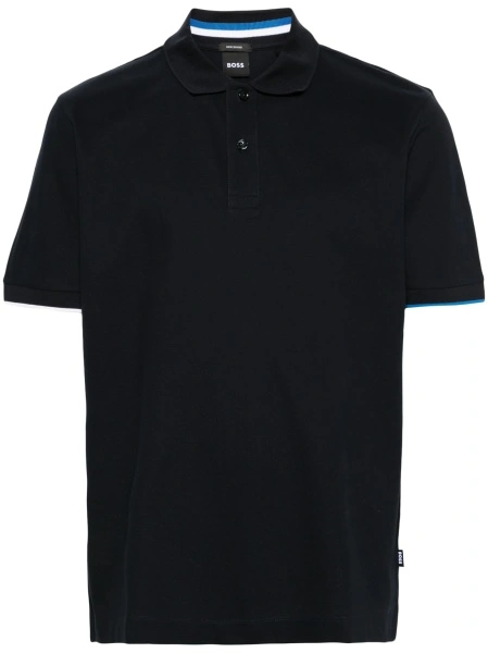 Tricou Polo Hugo Boss albastru