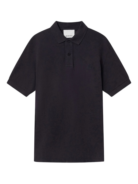 Tricou Polo Isabel Marant albastru
