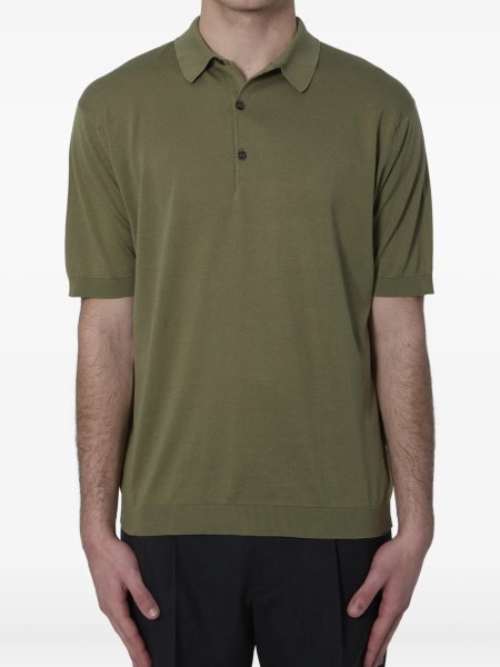 Tricou Polo John Smedley verde