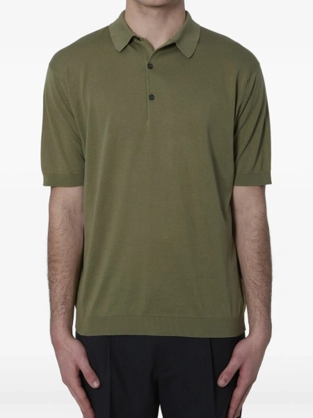 Tricou Polo John Smedley verde