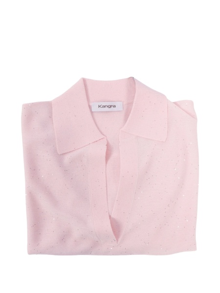 Tricou Polo Kangra roz
