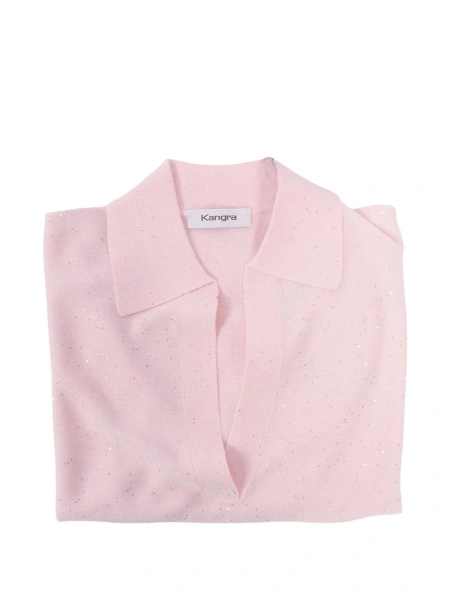 Tricou Polo Kangra roz