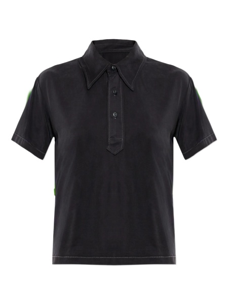 Tricou Polo Maison Margiela negru
