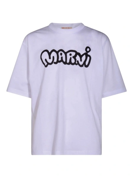 Tricou Polo Marni alb