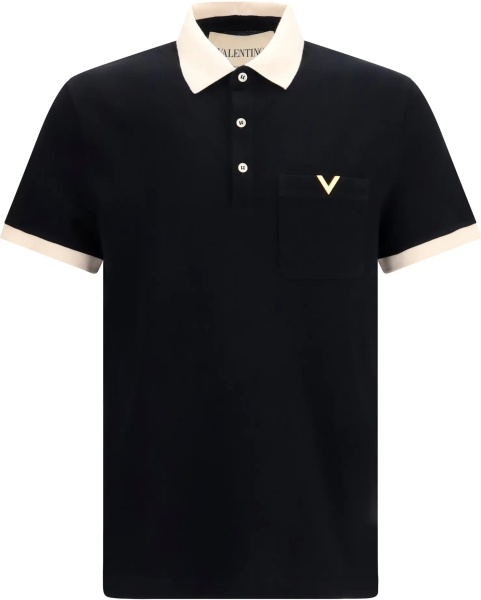 Tricou Polo Polo with contrast trims