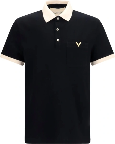 Tricou Polo Polo with contrast trims