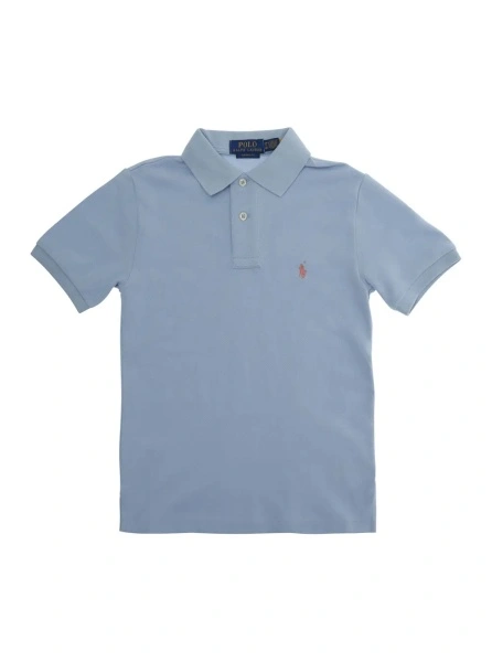 Tricou polo Ralph Lauren albastru din bumbac