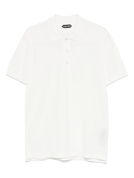 Tricou Polo Tom Ford alb