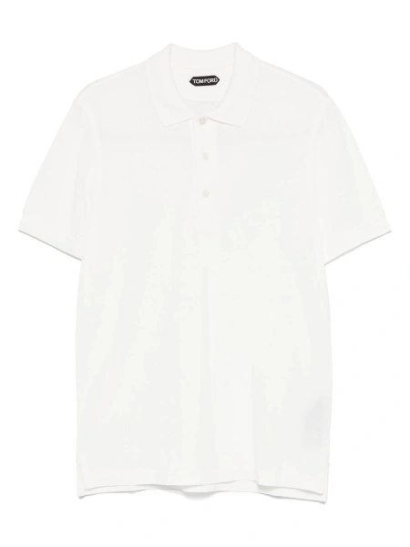 Tricou Polo Tom Ford alb
