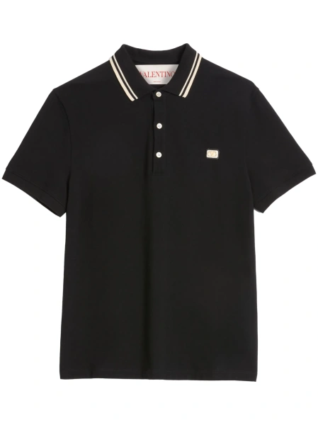 Tricou Polo Valentino Garavani negru