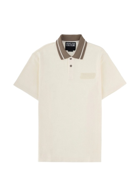 Tricou Polo Versace Jeans Couture neutru