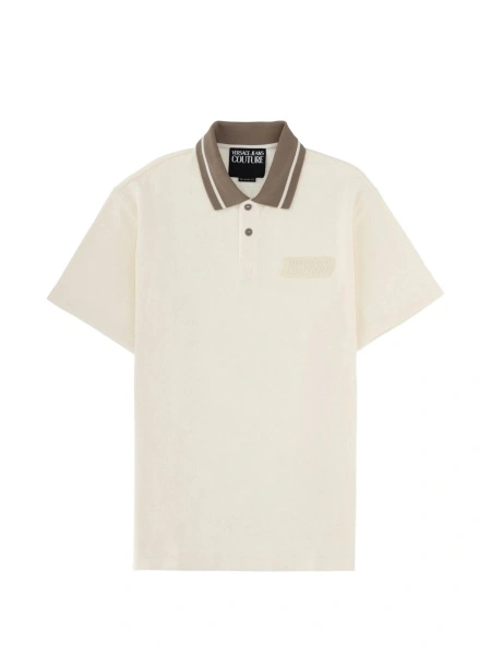 Tricou Polo Versace Jeans Couture neutru