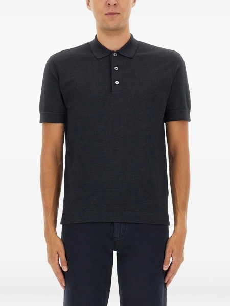Tricou Polo ZEGNA gri