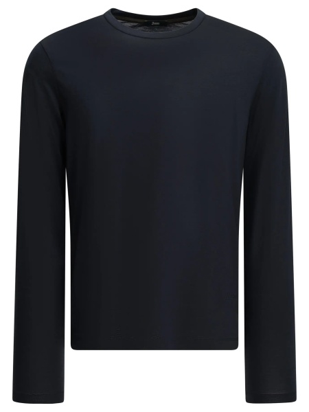 Tricou Round-neck wool T-shirt