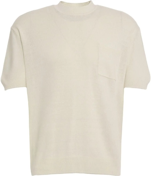Tricou Silk knit t-shirt