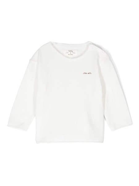 Tricou TEDDY & MINOU alb