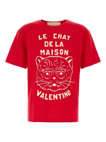 Tricou Valentino Garavani rosu