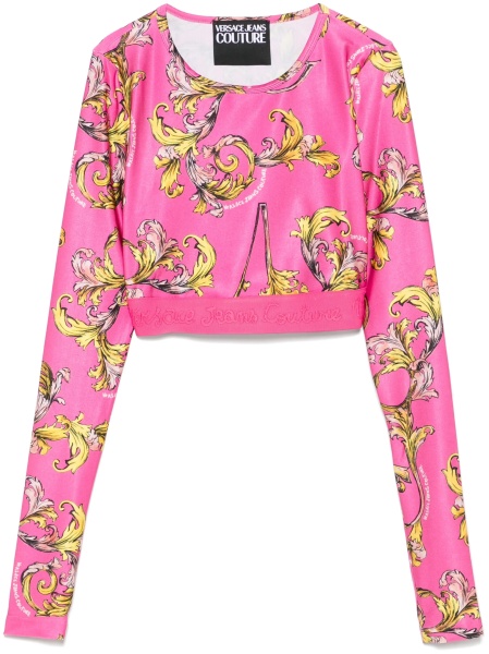 Tricou Versace Jeans Couture roz