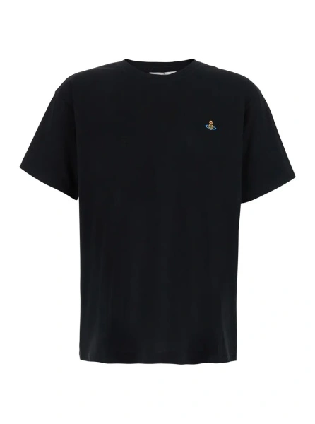Tricou Vivienne Westwood negru din bumbac
