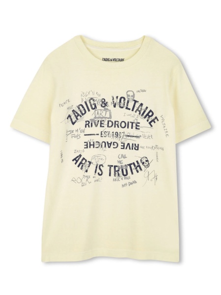 Tricou Zadig & Voltaire galben