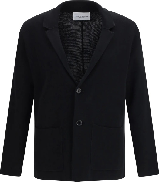 Vesta Knit Jacket with lapels