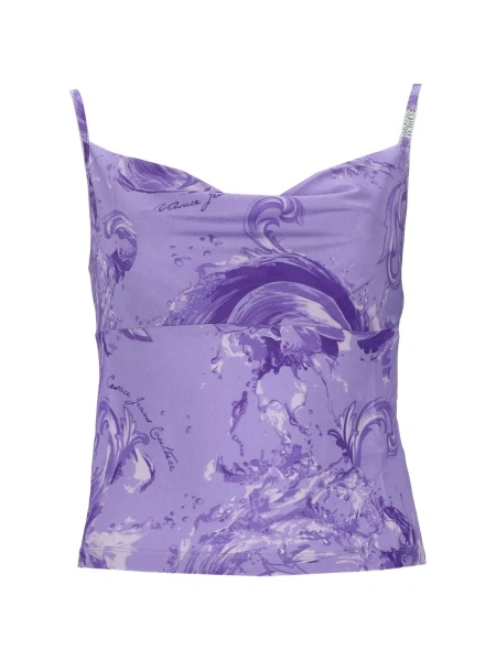 Vesta Versace Jeans Couture violet